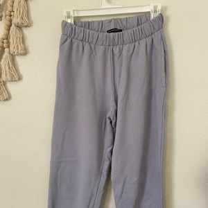 Brandy Melville light blue sweats